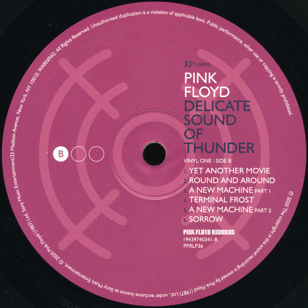 Pink Floyd : Delicate Sound Of Thunder (3xLP, Album, RE, 180)