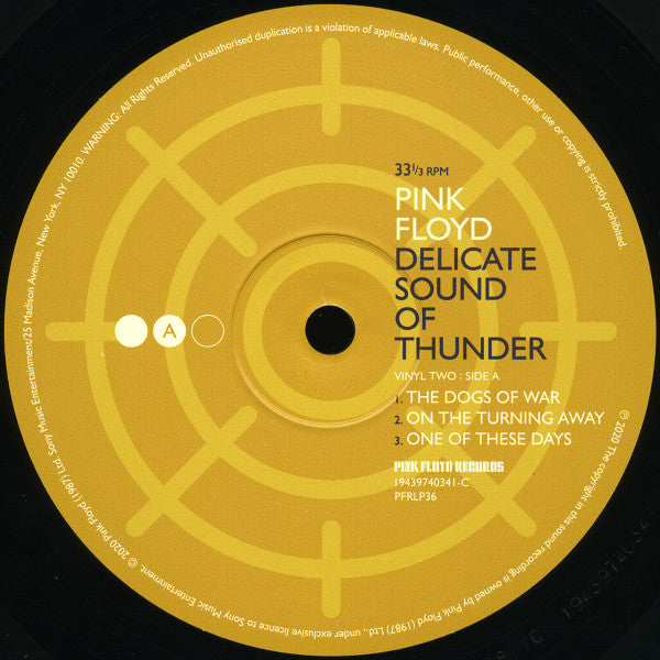 Pink Floyd : Delicate Sound Of Thunder (3xLP, Album, RE, 180)