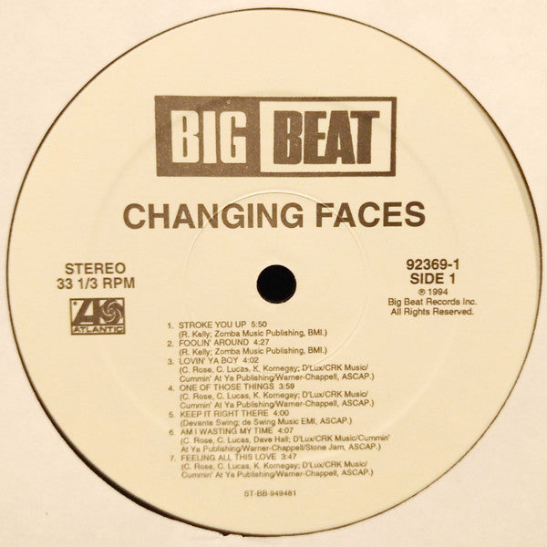 Changing Faces : Changing Faces (LP, Album)
