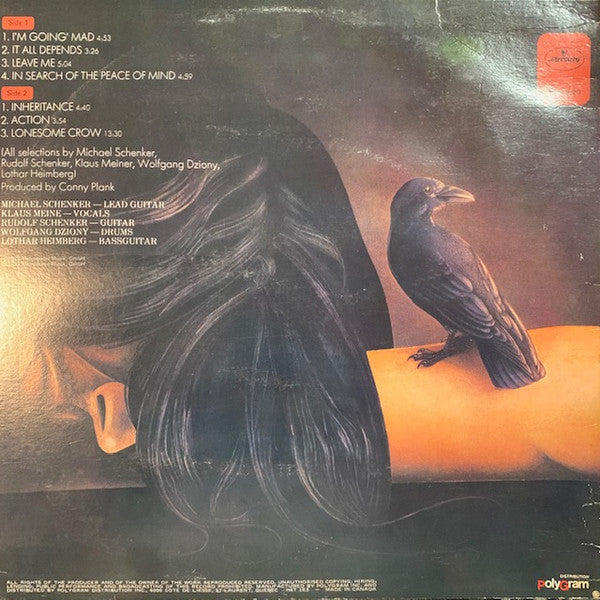 Scorpions : Lonesome Crow (LP, Album, RE)