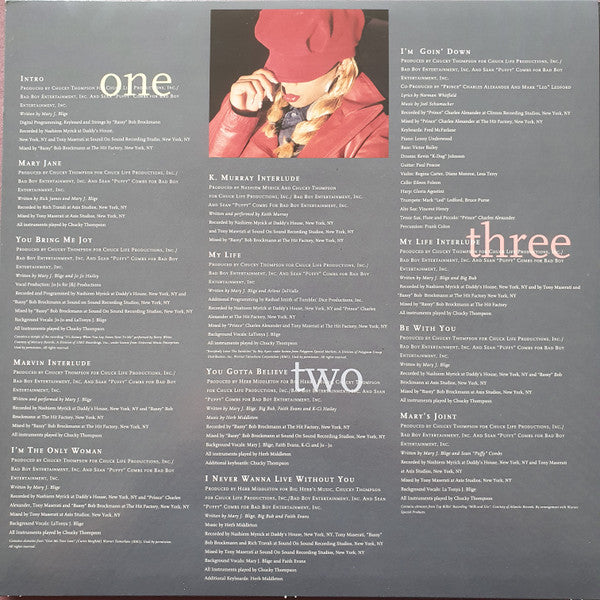 Mary J. Blige : My Life (3xLP, Album, Ltd, M/Print, RM, 25t)