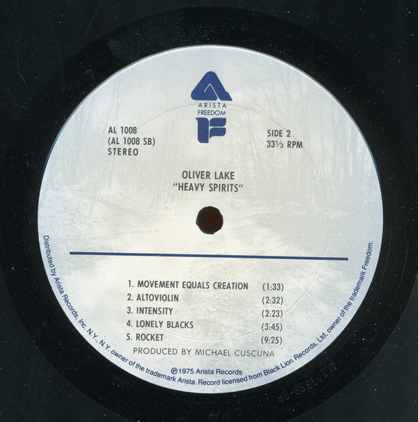 Oliver Lake : Heavy Spirits (LP, Album)