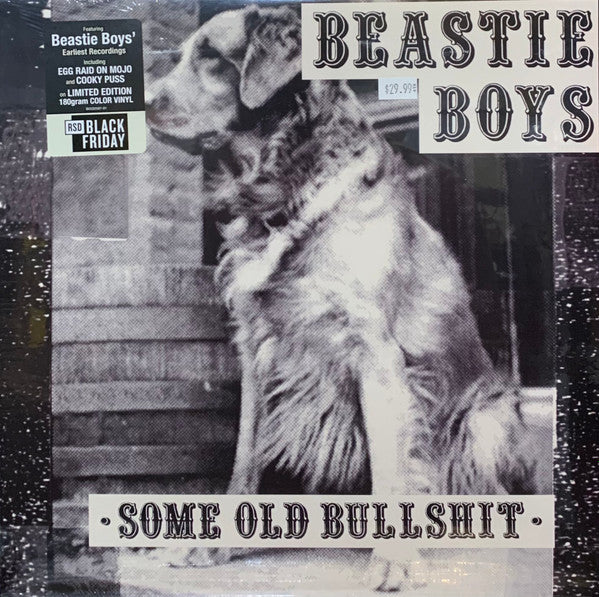 Beastie Boys : Some Old Bullshit (LP, Comp, Ltd, RE, Whi)
