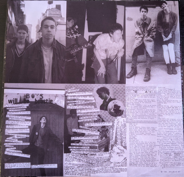 Beastie Boys : Some Old Bullshit (LP, Comp, Ltd, RE, Whi)