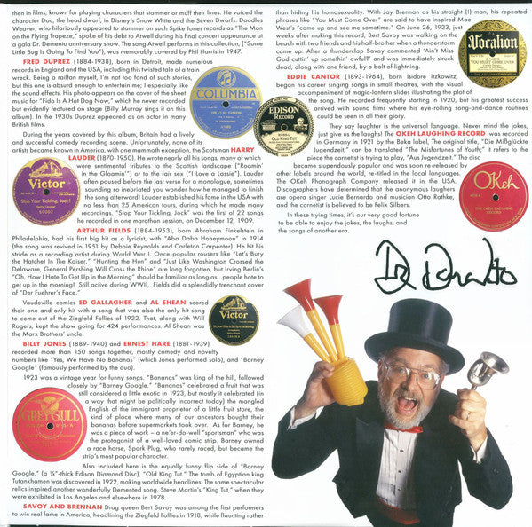 Dr. Demento : First Century Dementia - The Oldest Novelty Records of All Time (2xLP, Album, RSD, Mono)