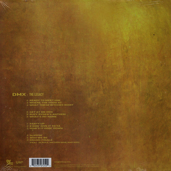 DMX : The Legacy (2xLP, Comp, Ltd, Red)