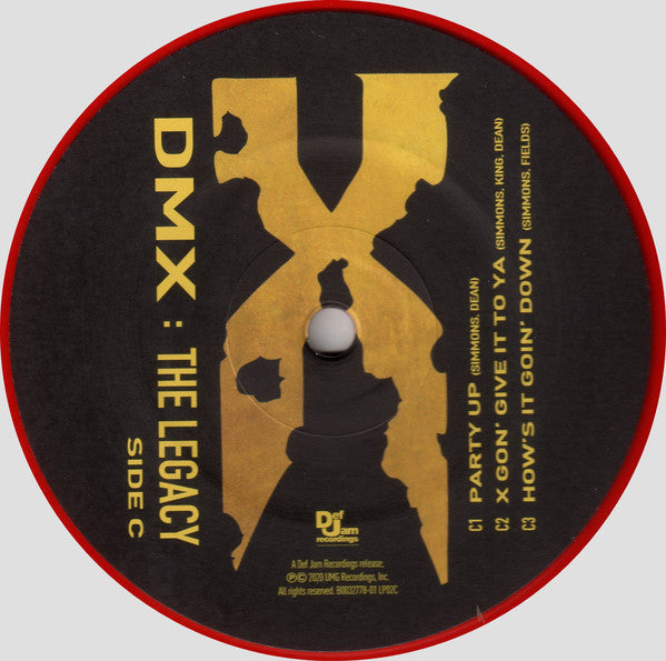 DMX : The Legacy (2xLP, Comp, Ltd, Red)
