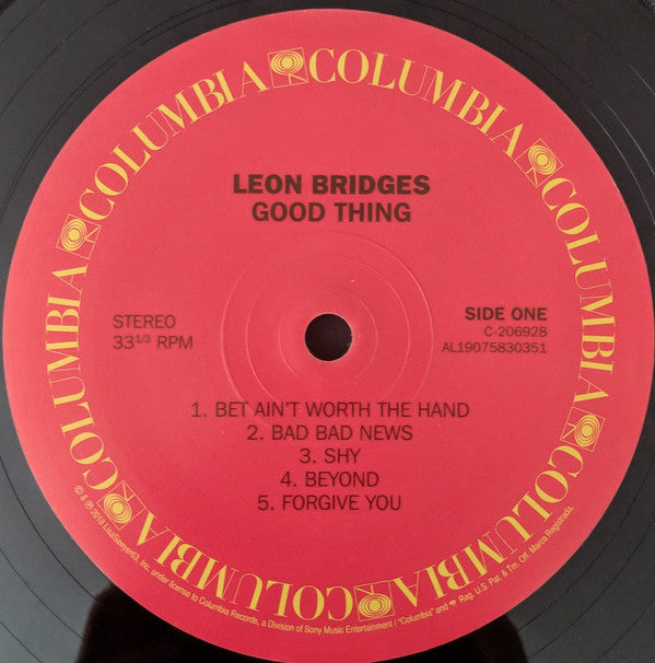Leon Bridges : Good Thing (LP, Album, 180)