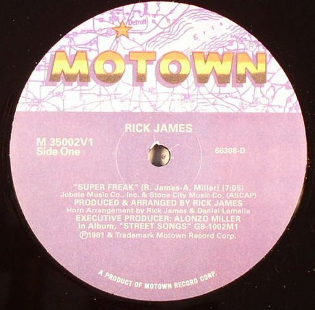 Rick James : Super Freak (12", RE)