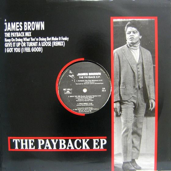 James Brown : The Payback EP (12", EP)