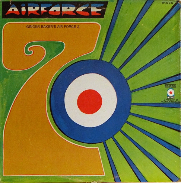 Ginger Baker's Air Force : Air Force 2 (LP, Album, Gat)