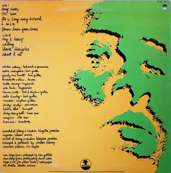 Burning Spear : Dry & Heavy (LP, Album)
