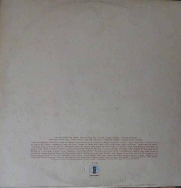 Joni Mitchell : Court And Spark (LP, Album, Gat)