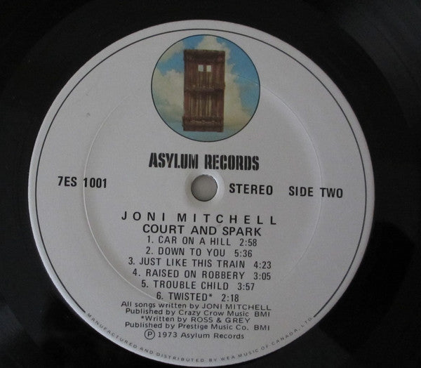Joni Mitchell : Court And Spark (LP, Album, Gat)
