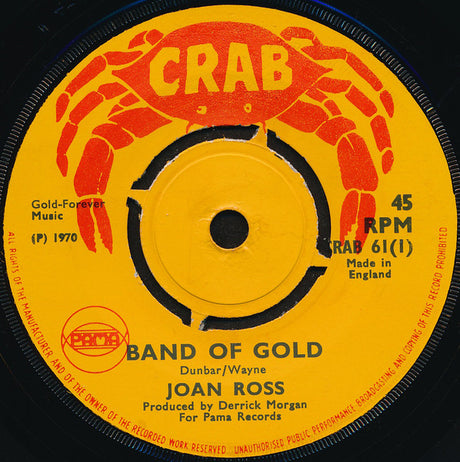 Joan Ross / The Hammers (3) : Band Of Gold / Midnight Sunshine (7")