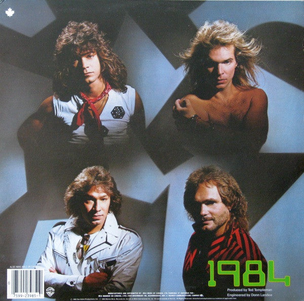 Van Halen : 1984 (LP, Album, RP)