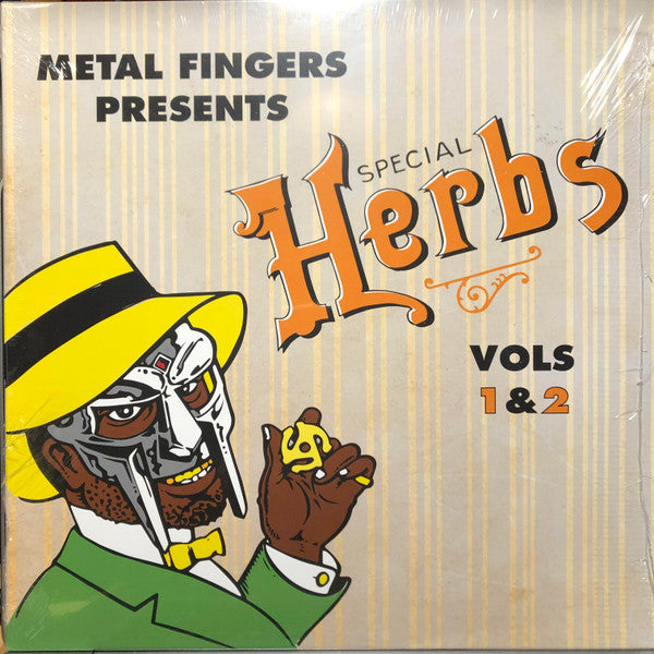 Metal Fingers : Special Herbs Vols 1&2 (2xLP, RE)