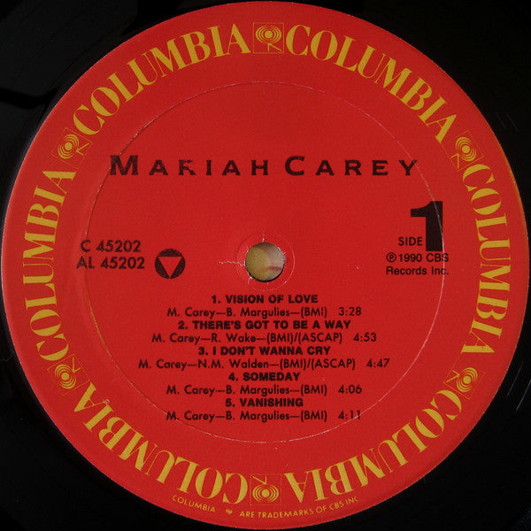 Mariah Carey : Mariah Carey (LP, Album, Car)