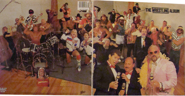 Various : The Wrestling Album (LP, Gat)