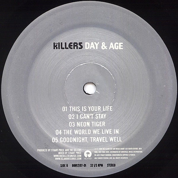 The Killers : Day & Age (LP, Album)