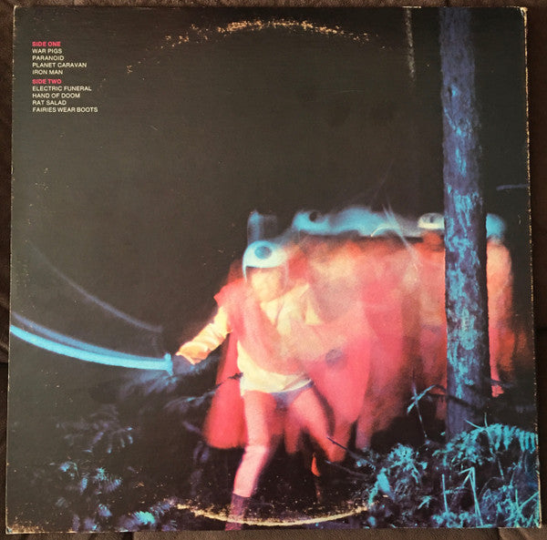 Black Sabbath : Paranoid (LP, Album, Gat)