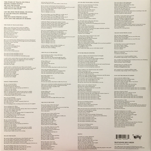 Belle & Sebastian : If You're Feeling Sinister (LP, Album, RE, RP, Gat)