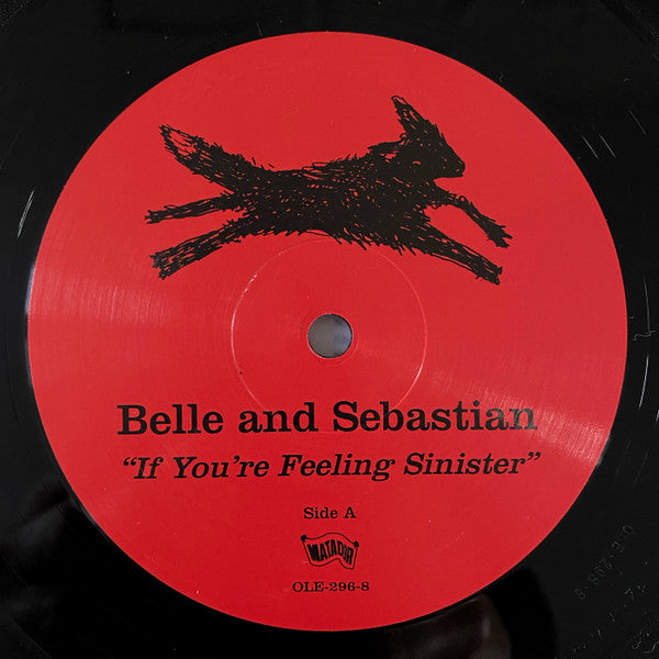 Belle & Sebastian : If You're Feeling Sinister (LP, Album, RE, RP, Gat)
