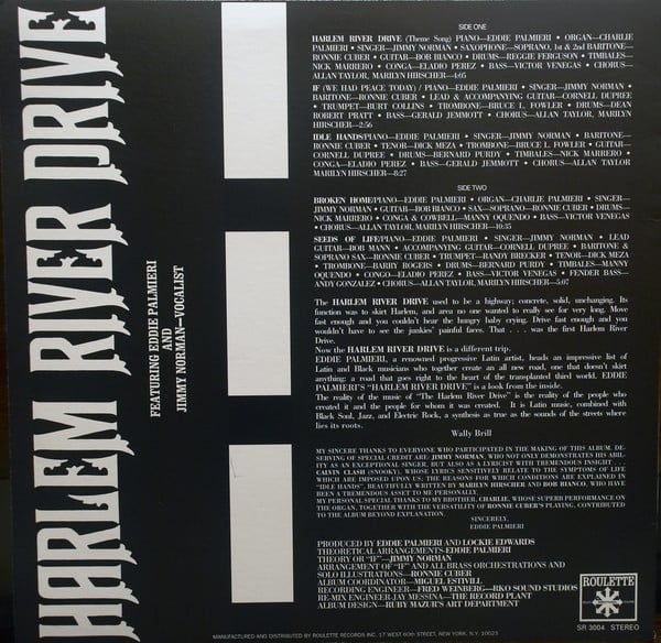 Harlem River Drive : Harlem River Drive (LP, Album, RE)