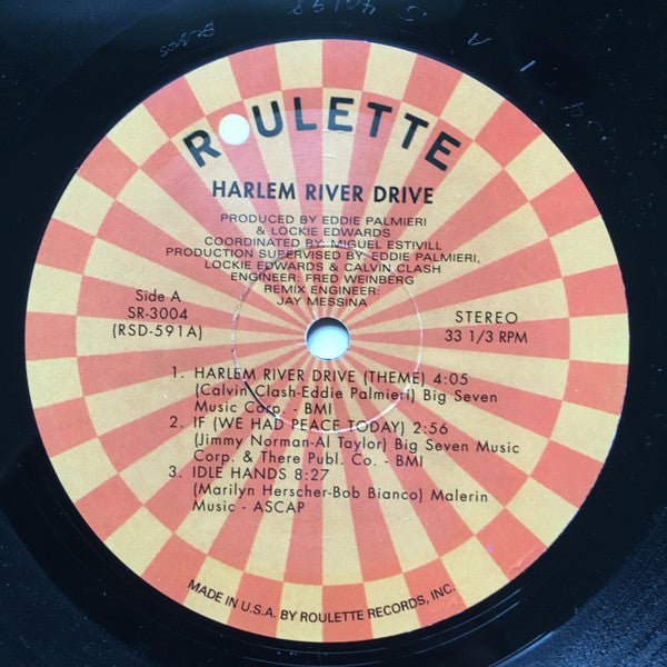 Harlem River Drive : Harlem River Drive (LP, Album, RE)