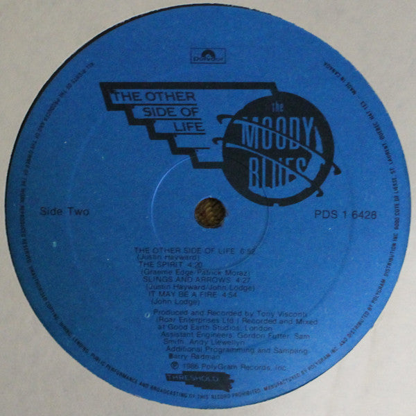 The Moody Blues : The Other Side Of Life (LP, Album)