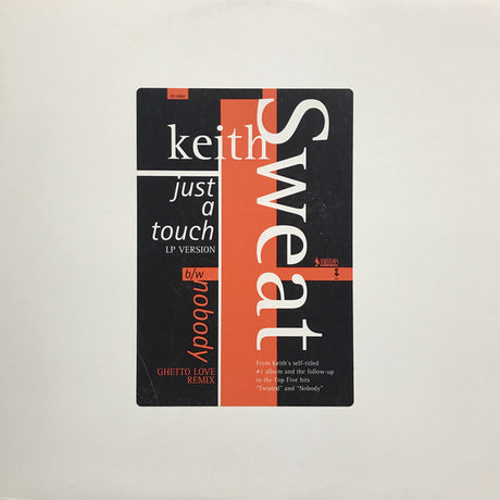 Keith Sweat : Just A Touch (12", Promo)