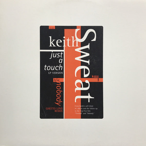 Keith Sweat : Just A Touch (12", Promo)