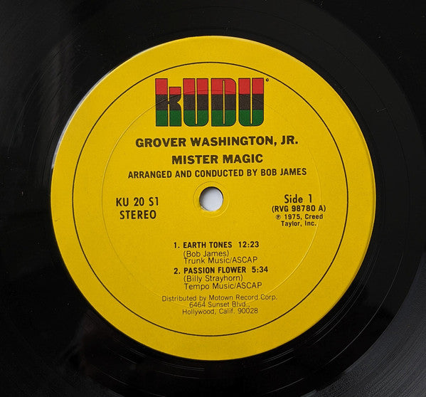 Grover Washington, Jr. : Mister Magic (LP, Album)