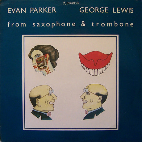 Evan Parker / George Lewis : From Saxophone & Trombone (LP, Album)