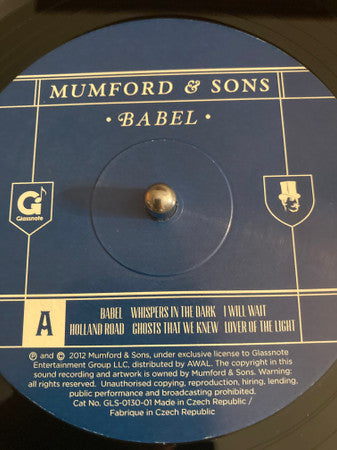 Mumford & Sons : Babel (LP, Album, Gat)