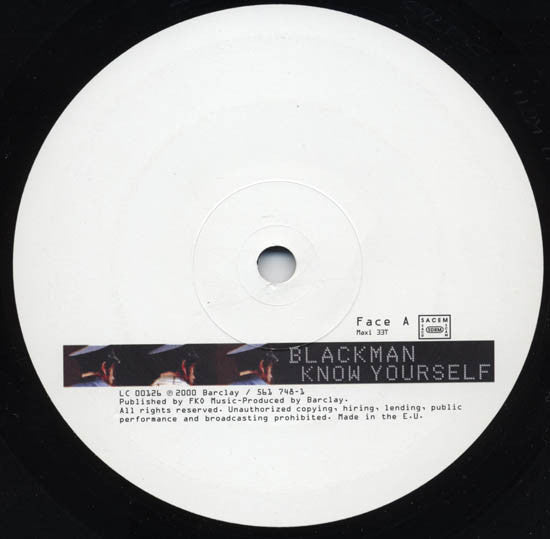 Femi Kuti : Blackman Know Yourself (12")