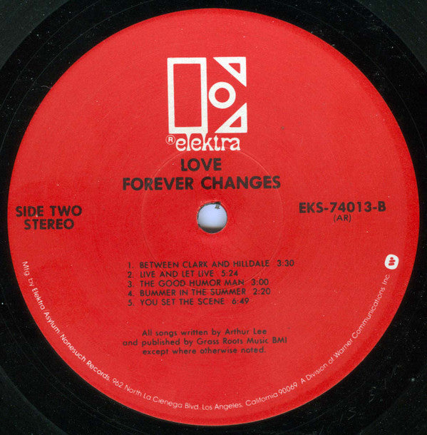 Love : Forever Changes (LP, Album, RE)