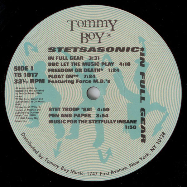Stetsasonic : In Full Gear (LP, Album)