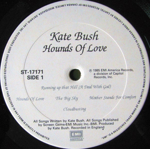 Kate Bush : Hounds Of Love (LP, Album)