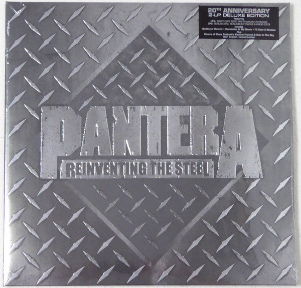 Pantera : Reinventing The Steel (LP, Album, RE, RM, Sil + LP, Comp, Sil + Dlx, Ltd,)