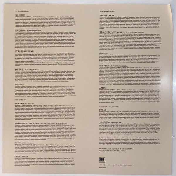 dvsn (2) : A Muse In Her Feelings (2xLP, Album)
