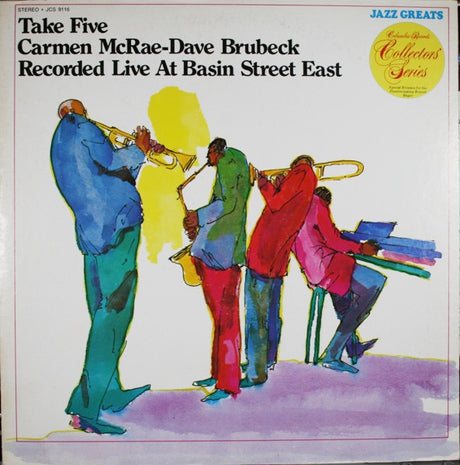 Carmen McRae - Dave Brubeck : Take Five (Recorded Live At Basin Street East) (LP, Album, RE)