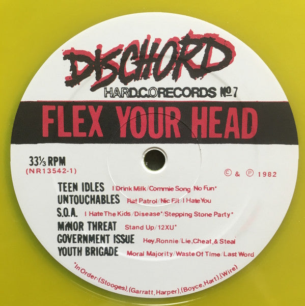 Various : Flex Your Head (LP, Comp, Ltd, RE, Fro)