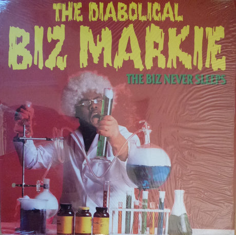 Biz Markie : The Biz Never Sleeps (LP, Album, RE)