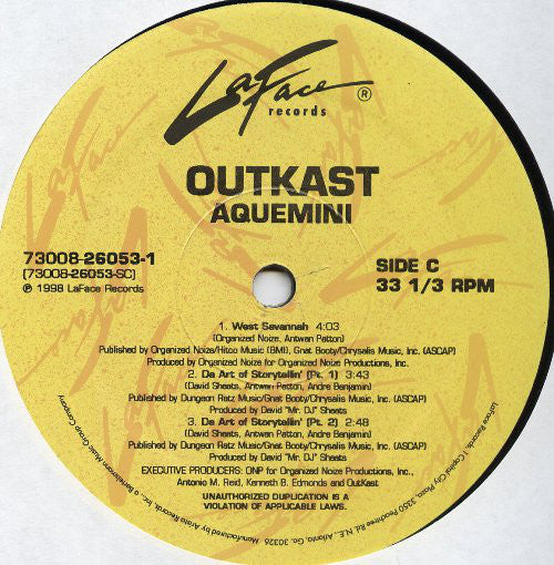 OutKast : Aquemini (3xLP, Album)