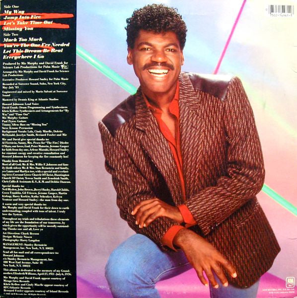 Howard Johnson : Doin' It My Way (LP, Album, Ele)