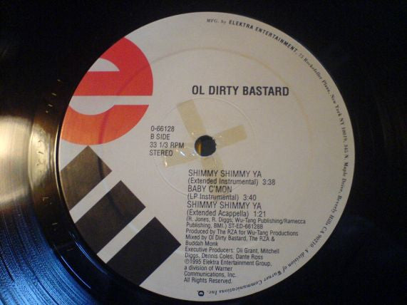 Ol' Dirty Bastard : Shimmy Shimmy Ya (12", RE)