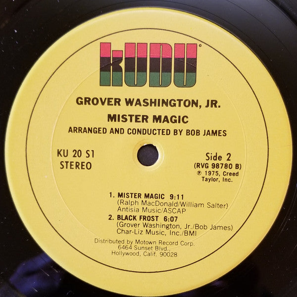 Grover Washington, Jr. : Mister Magic (LP, Album, Pit)