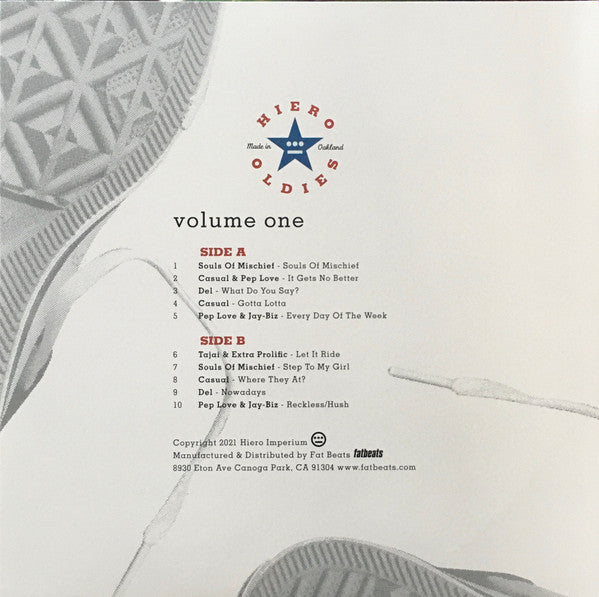 Hieroglyphics : Hiero Oldies Volume One (LP, Comp)