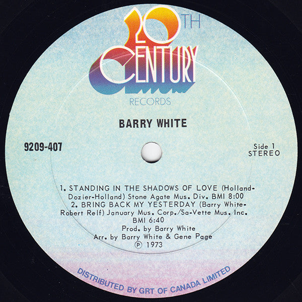 Barry White : I've Got So Much To Give (LP, Album)